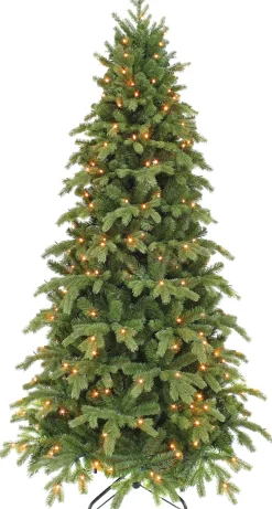 Triumph Tree kunstkerstboom Sherwood met 592 lampjes warm wit D 145 H 305 cm