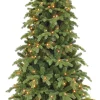 Triumph Tree kunstkerstboom Sherwood met 360 lampjes warm wit D 132 H 260 cm