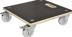 Trolley Maxi Grip 38 x 38 x 11 cm bruin