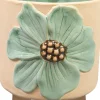 TS bloempot Aisha blauw D 15 H 14 cm