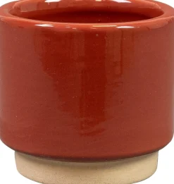 TS bloempot Annika rood D 7 H 6 cm