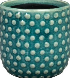 TS bloempot Bolino blauw D 7 H 7 cm