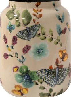 TS bloempot Butterfly roze D 21 H 24 cm