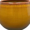 TS bloempot Charlotte geel D 17 H 16 cm