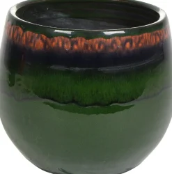 TS bloempot Charlotte groen D 19 H 16 cm