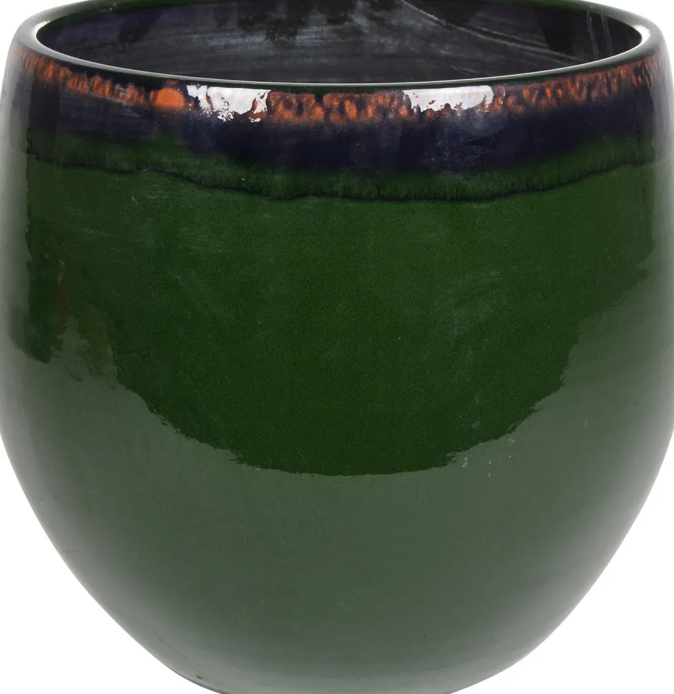 TS bloempot Charlotte groen D 30 H 25 cm