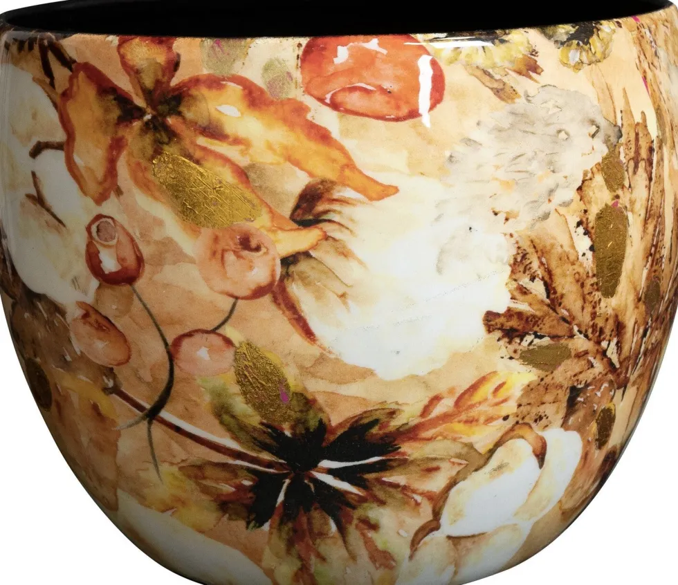TS bloempot Cotton crème D 15 H 12 cm