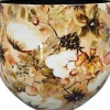 TS bloempot Cotton geel D 28 H 25 cm