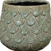 TS bloempot Debby groen D 14 H 12 cm