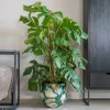 TS bloempot Designed by Lammie bee groen D 24 H 21 cm