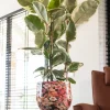 TS bloempot Designed by Lammie penny roze D 33 H 28 cm
