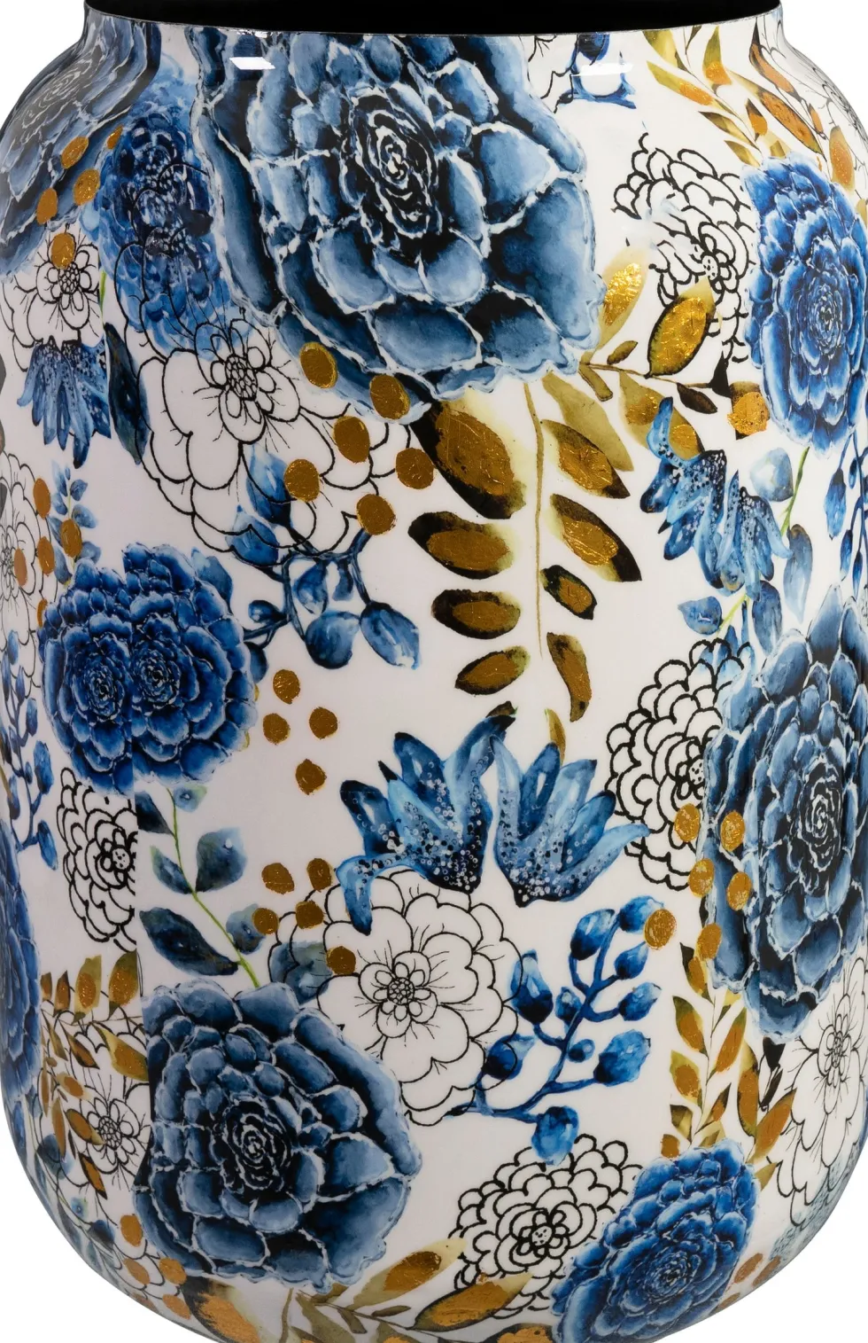 TS bloempot Designed by Lammie dutch blauw D 46 H 62 cm