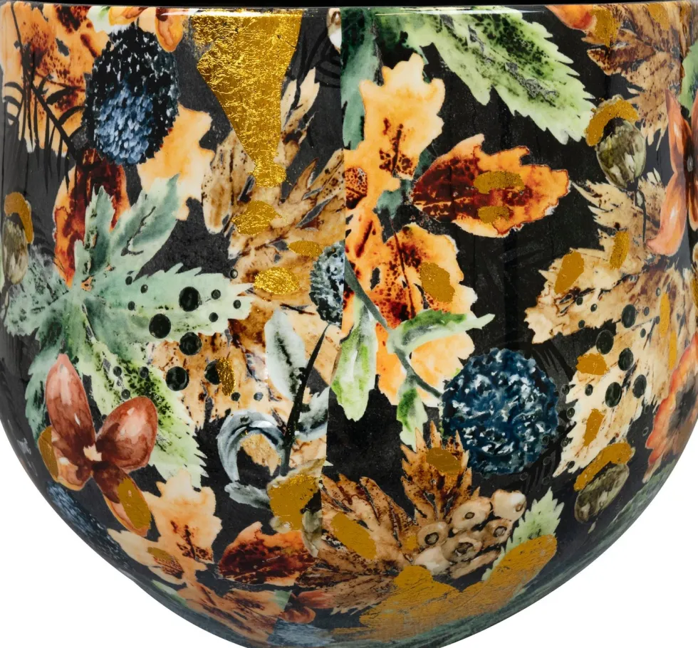 TS bloempot Designed by Lammie berry blauw D 33 H 28 cm