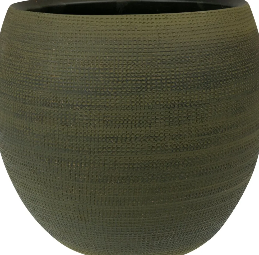 TS bloempot Dex groen D 28 H 25 cm