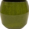 TS bloempot Eddy groen D 50 H 45 cm
