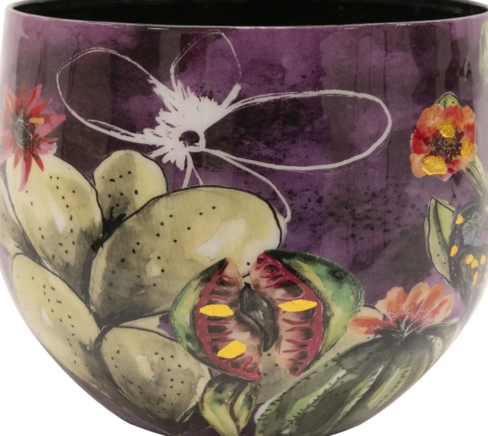 TS bloempot Exotic paars D 33 H 28 cm