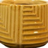 TS bloempot Gio geel D 15 H 13 cm