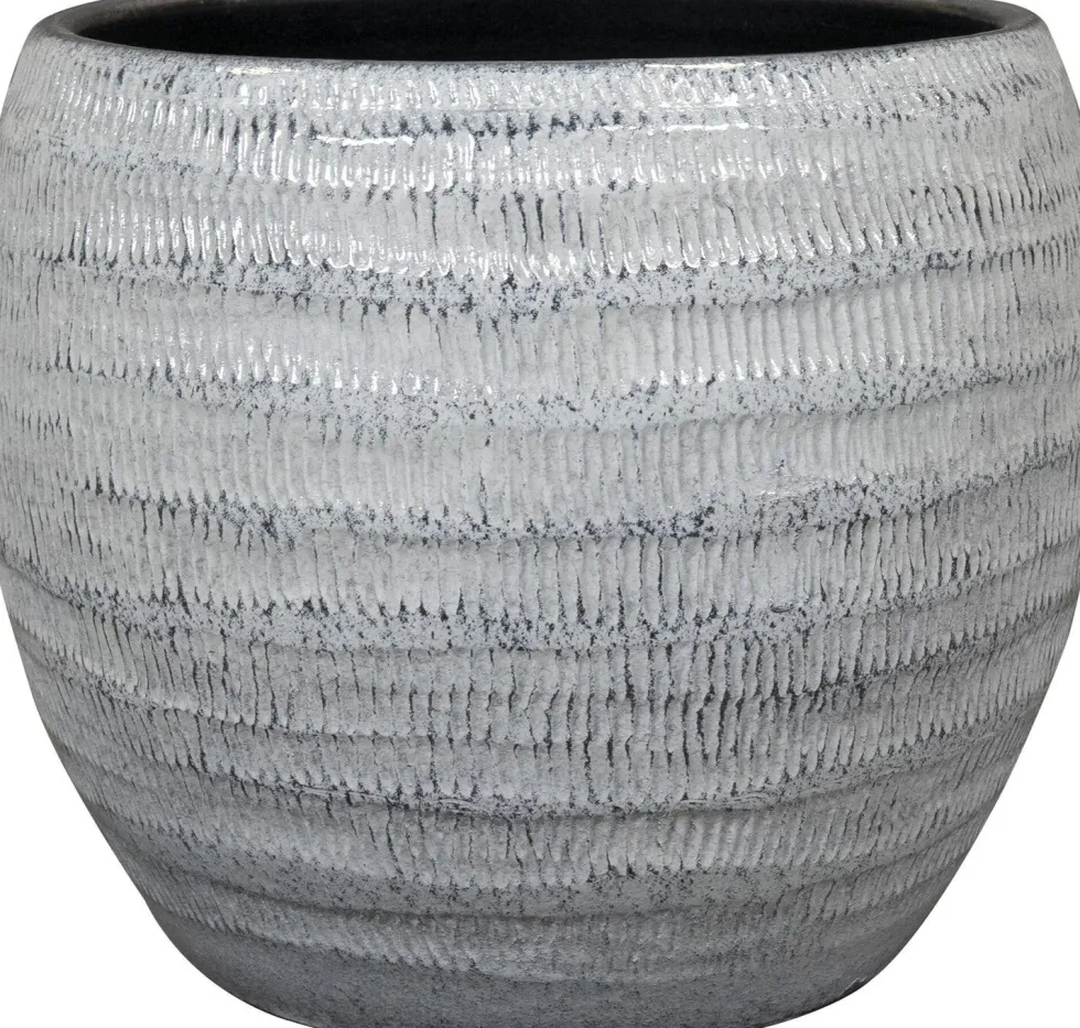 TS bloempot Manuel grijs D 20 H 17 cm