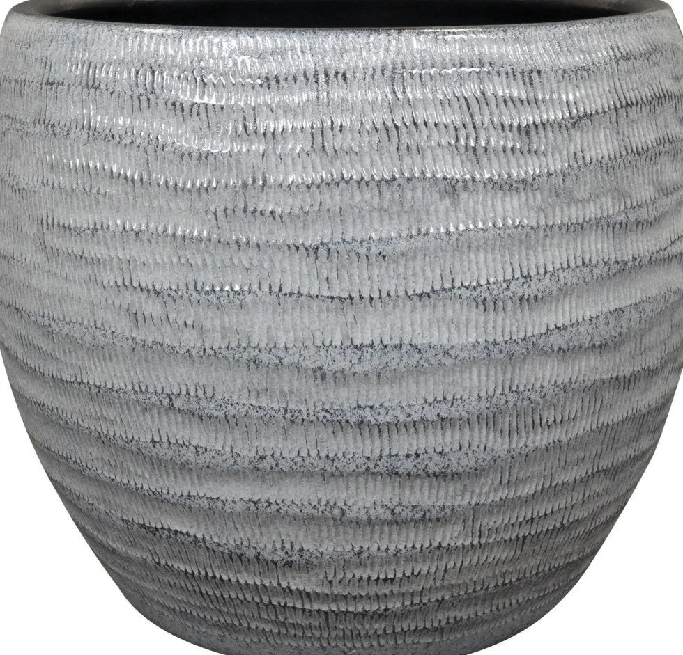 TS bloempot Manuel grijs D 30 H 26 cm