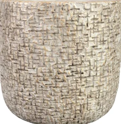 TS bloempot Maxim beige D 22 H 20 cm
