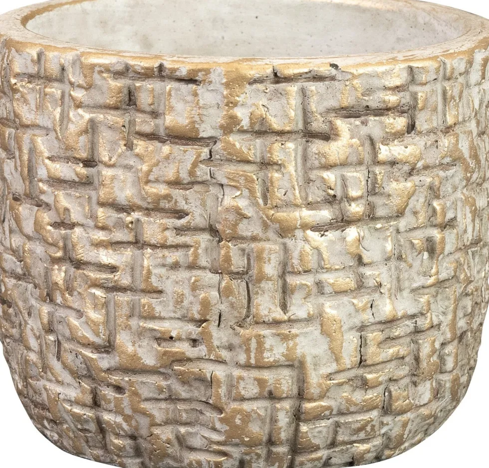 TS bloempot Maxim beige D 14 H 13 cm