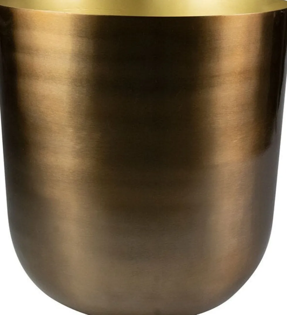 TS bloempot Mayk goud D 25 H 26 cm