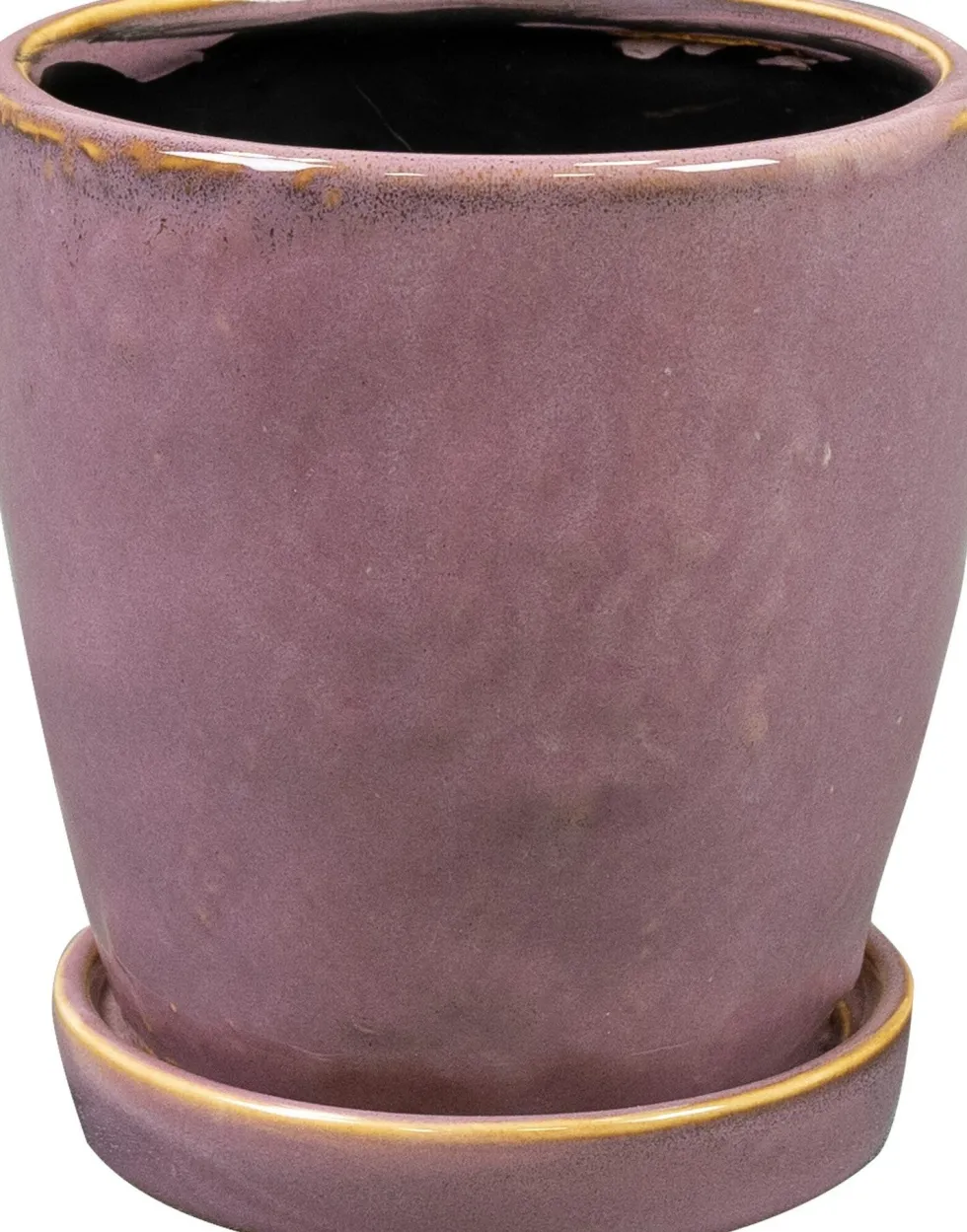 TS bloempot met schotel Vivi roze D 11 H 12 cm