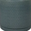 TS bloempot op voet Stien blauw D 26 H 25 cm