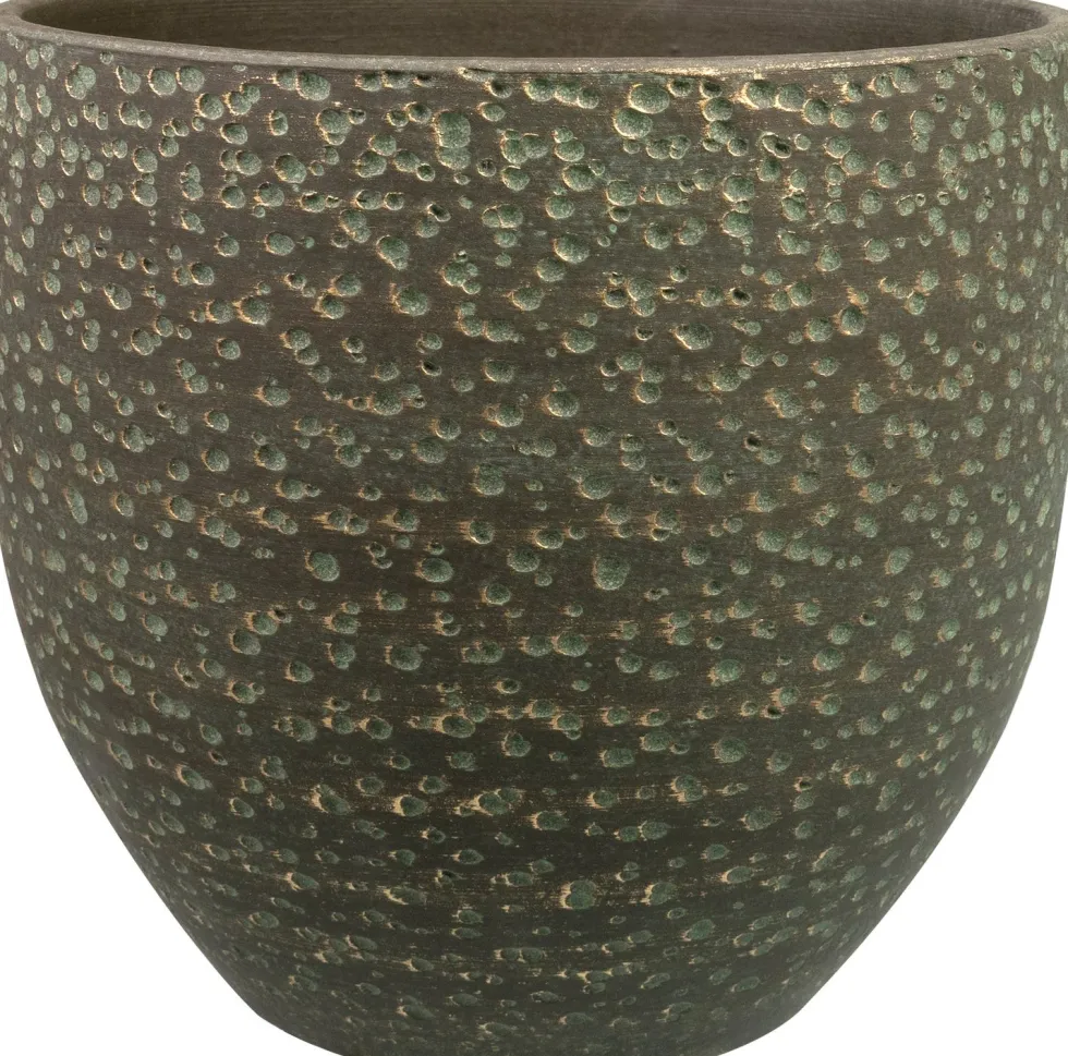 TS bloempot Rinca groen D 29 H 26 cm