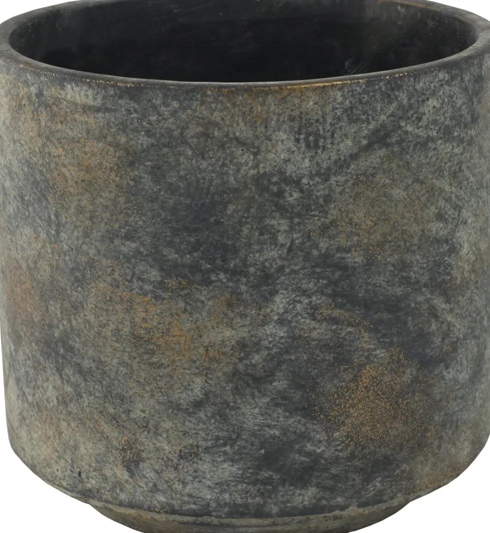 TS bloempot Saar grijs D 21 H 20 cm