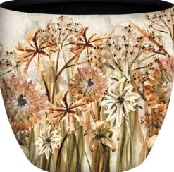 TS bloempot Serenity beige D 17 H 15 cm