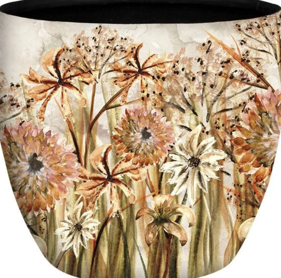 TS bloempot Serenity beige D 17 H 15 cm