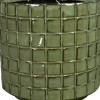 TS bloempot Stian groen D 18 H 17 cm