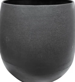 TS bloempot Stijn zwart D 58 H 56 cm