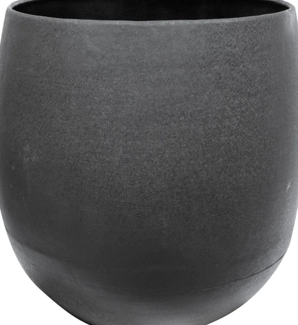 TS bloempot Stijn zwart D 45 H 45 cm