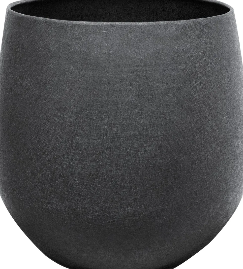 TS bloempot Stijn zwart D 28 H 27 cm