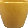 TS bloempot Sven geel D 16 H 13 cm