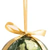 TS kerstbal Designed by Lammie bee groen D 5 H 5 cm