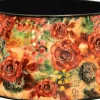 TS kerstboommand Designed by Lammie rose rouge D 57 H 16 cm