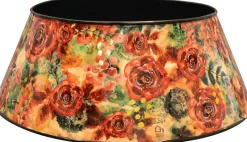 TS kerstboommand Designed by Lammie rose rouge D 57 H 16 cm
