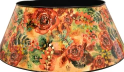 TS kerstboommand Designed by Lammie rose rouge D 67 H 26 cm