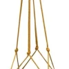 TS plantenhanger Macramé bruin H 90 cm
