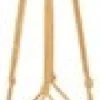 TS plantenhanger macramé geel H 60 cm