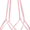 TS plantenhanger macramé roze H 120 cm