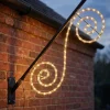 Twinkle Pole vlaggenstokverlichting Double Twister met verlichting 40 x 110 cm
