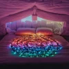Twinkly clusterverlichting met app met 400 LED lampjes gekleurd 6 m