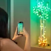 Twinkly kerstverlichting met app Candies ster groen met 200 lampjes gekleurd 12 m