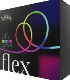 Twinkly lichtslang Flex appgestuurd met 200 lampjes gekleurd 2 m