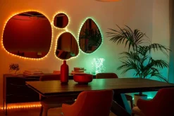 Twinkly miniverlichting Dots appgestuurd transparant met 400 lampjes gekleurd 20 m