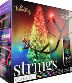 Twinkly miniverlichting met app met 400 LED lampjes gekleurd 3,2 m